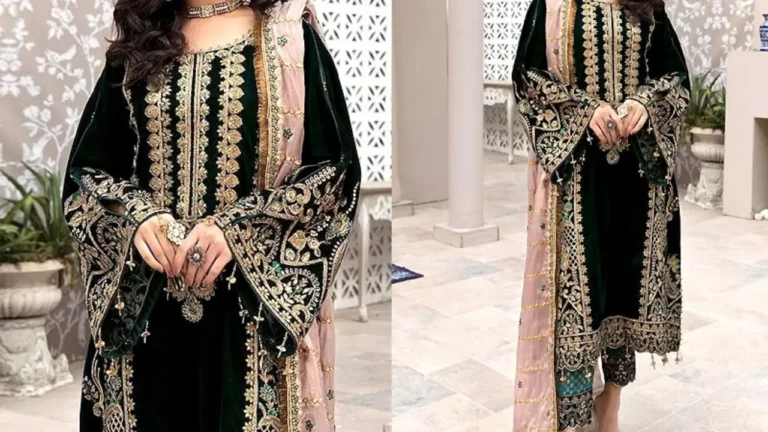 Velvet Dress Prices in Pakistan
