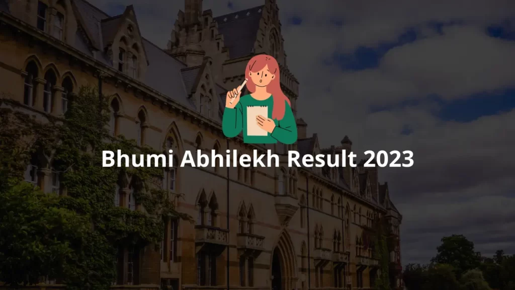 Bhumi Abhilekh Result