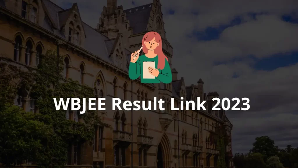 WBJEE Result Link 2023